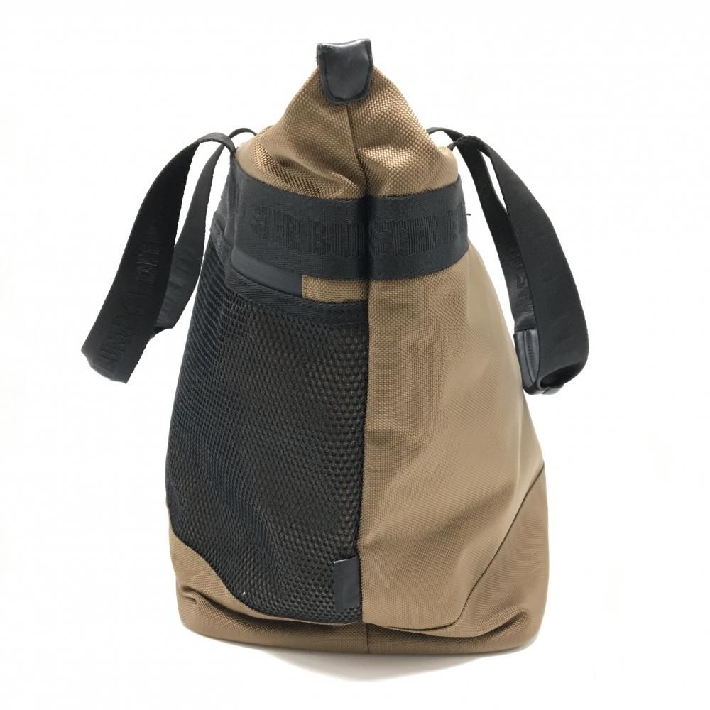 超美品】マスターバニー ロッカーバッグ ブラウン×黒 ポケットメッシュ