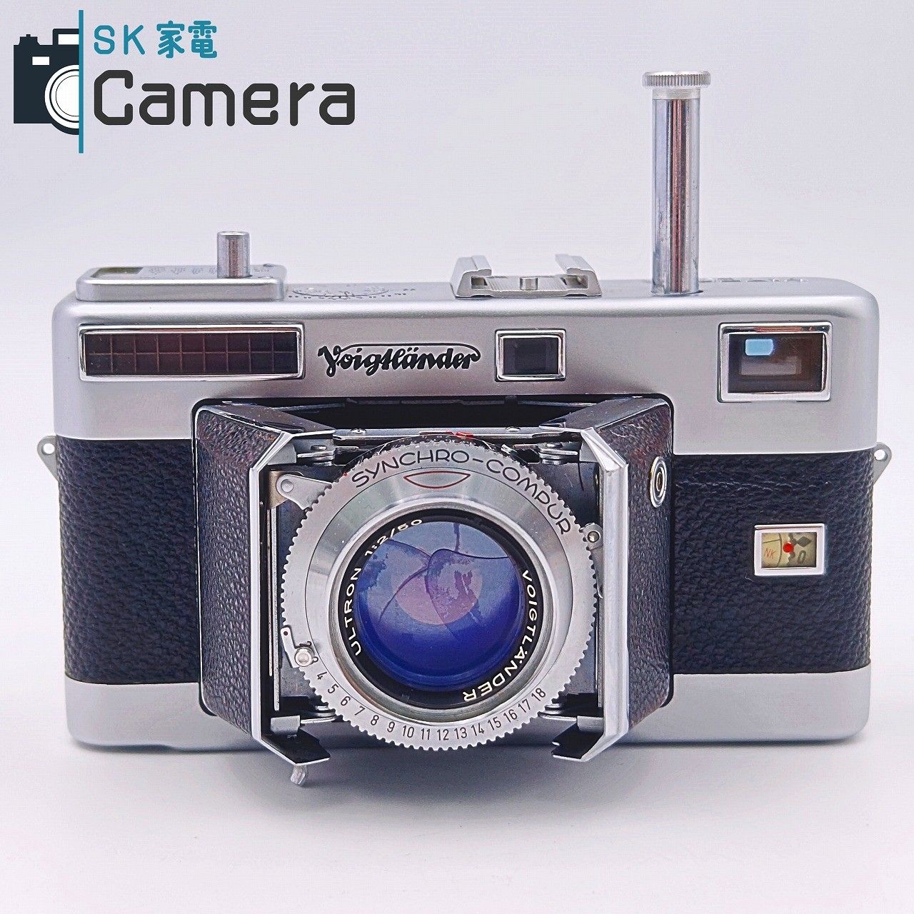 【中古】 Voigtlander VITESSA ULTRON 50ｍｍ F2 シャッター 露出 カウンター 動作 フォクトレンダー ビテッサ