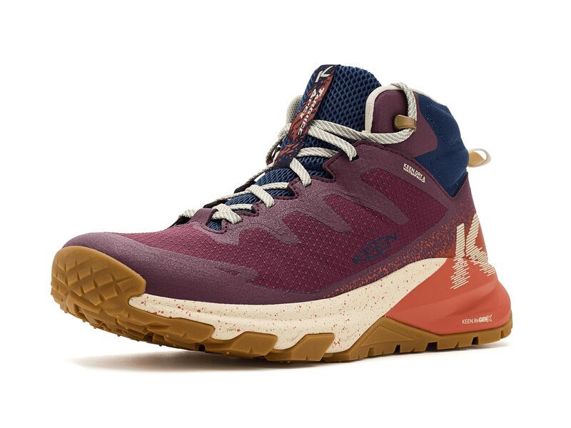 キーン レディース シューズ ブーツ・レインブーツ KEEN Targhee Apex Waterproof Hiking Boots FigBurnt Brick