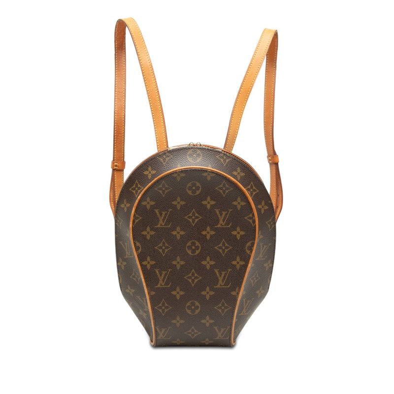 ルイ ヴィトン モノグラム エリプス サック アド リュック バックパック M51125 ブラウン PVC レザー レディース LOUIS VUITTON【1-0269544】