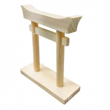 A＆K 日本製プリザーブド ミニS榊 丸立て 神棚(大)セット 鳥居増量タイプ 神棚スターターセット ST-053