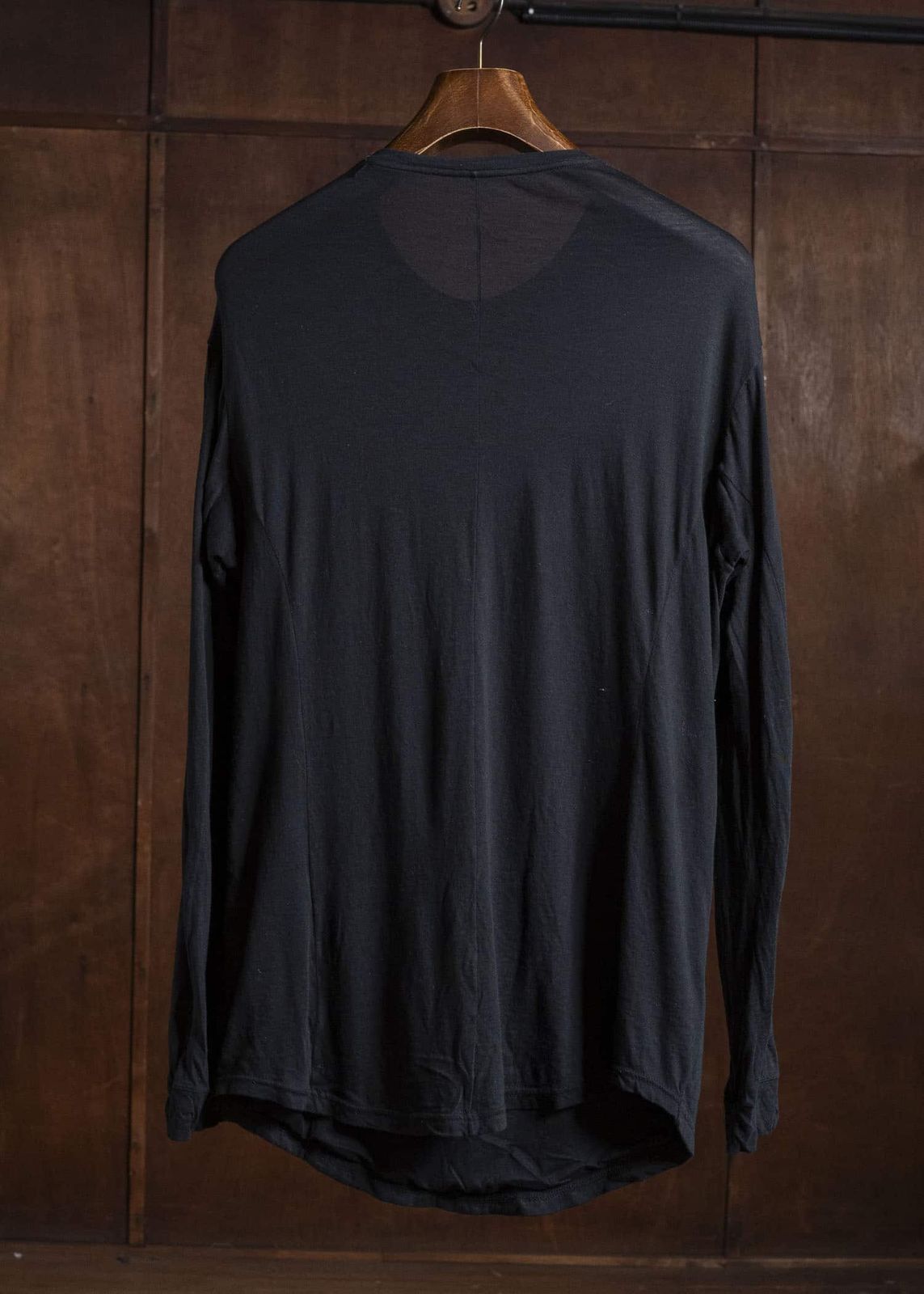 DEVOA デボア 長袖Tシャツ ブラック 長袖Tシャツ 3 中古 - メルカリ