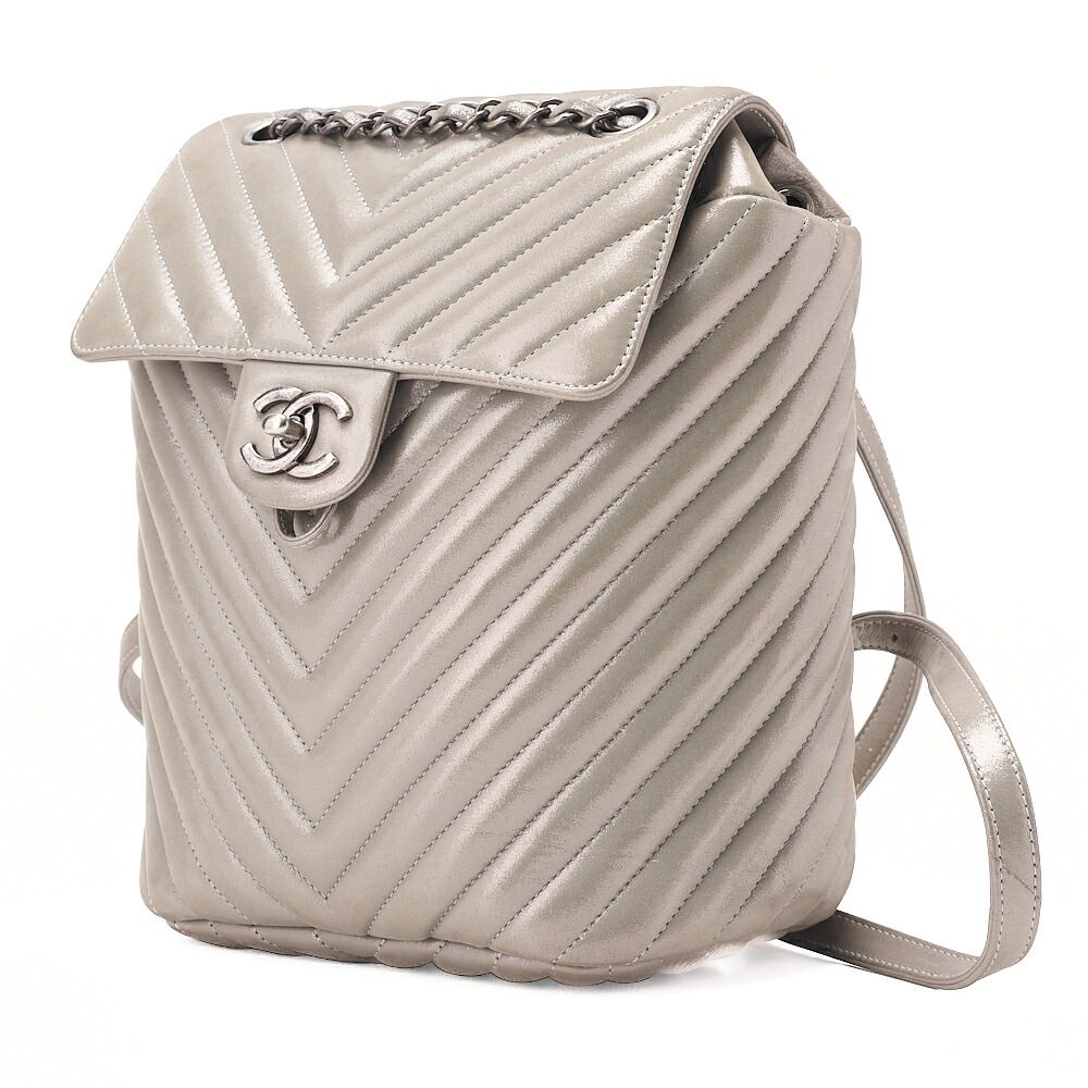 CHANEL シャネル マトラッセ ターンロック チェーンリュック スーパー