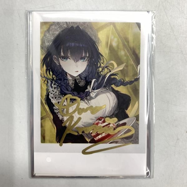 【中古】オーロ・クロニー 誕生日記念2025グッズセット 直筆サインチェキ風カード含[10]