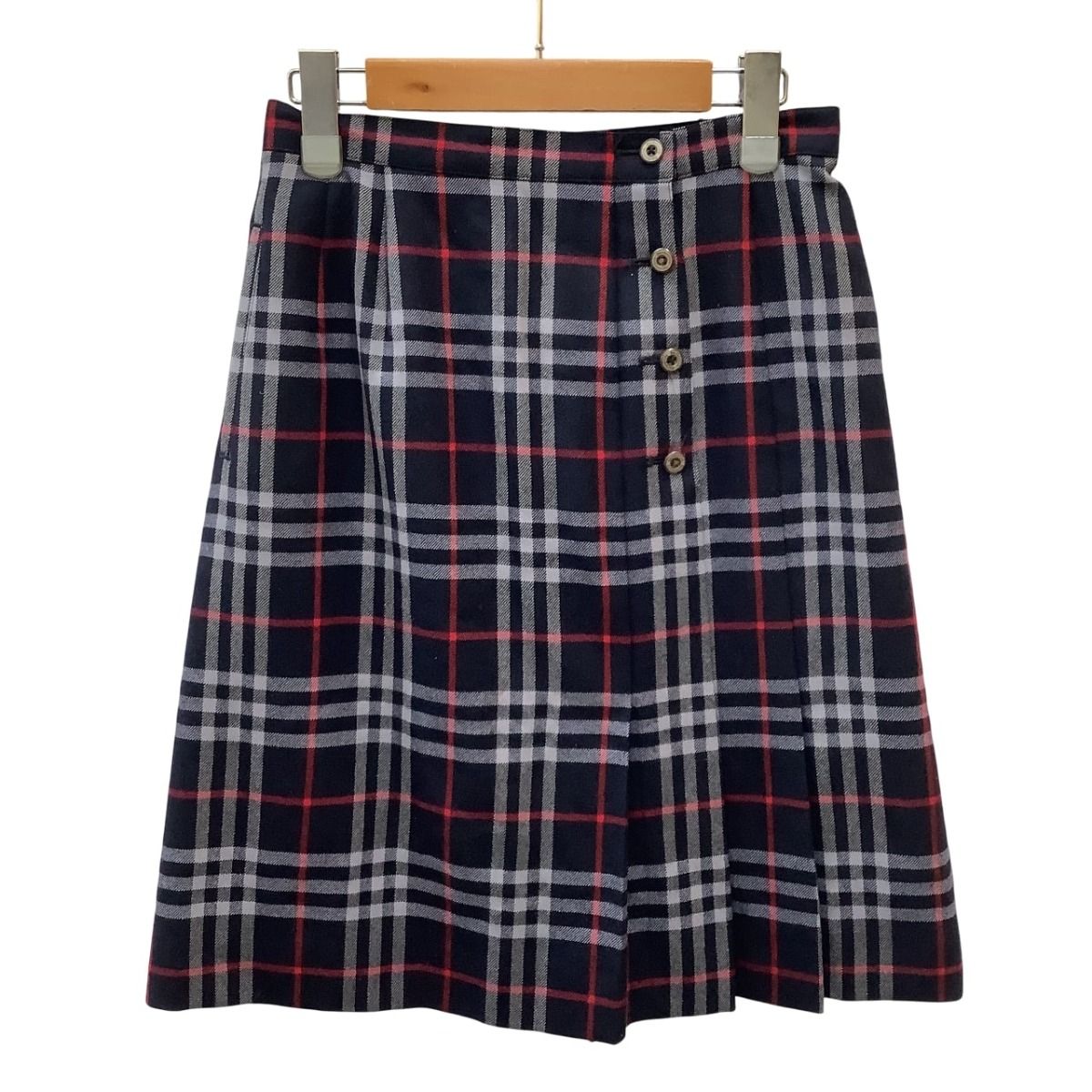 ♪♪Burberrys バーバリーズ レディース スカート SIZE L チェック ネイビー