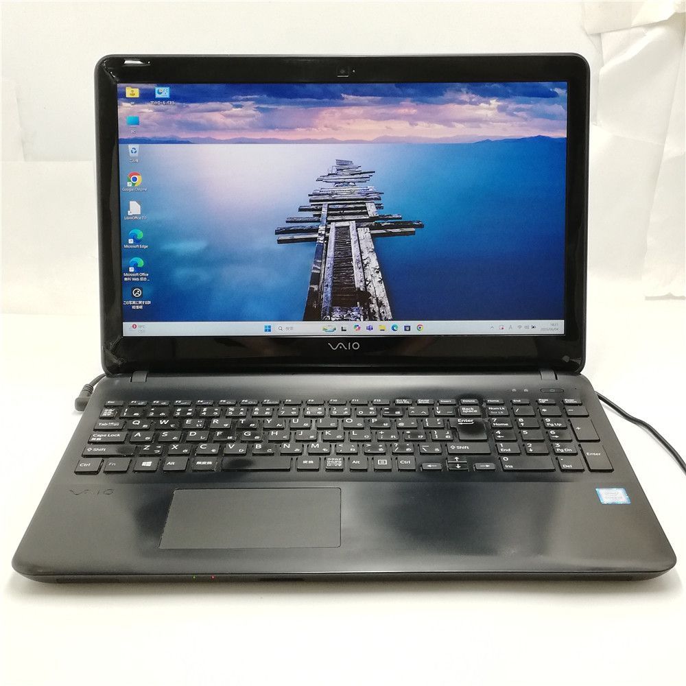 激安 Wi-Fi有 ソニー 中古ノートパソコン SONY VJS151C11N Core i5 6300HQ 8GB 128G 高速SSD DVDマルチ 無線LAN カメラ Windows11 Office済