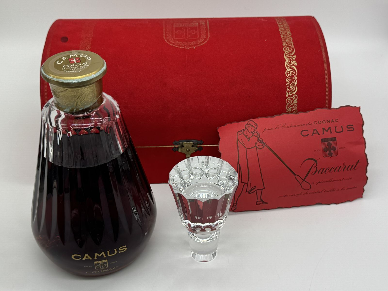 CAMUS Carafe Baccarat カミュ カラフェ バカラ 創業100周年記念モデル 700ml 40%