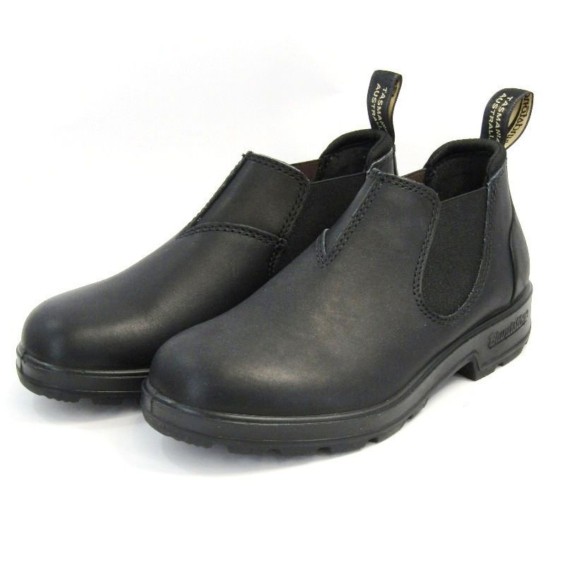 美品 BLUNDSTONE ブランドストーン US4 ORIGINALS SLIP ON SHOE #2039 スリッポンシューズ サイドゴア ブラック 黒 18002126