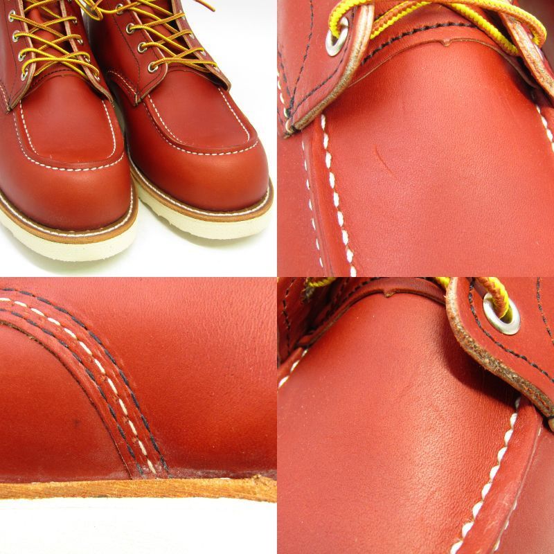 未使用 REDWING レッドウィング US10E 28cm モックトゥ 8875 復刻四角