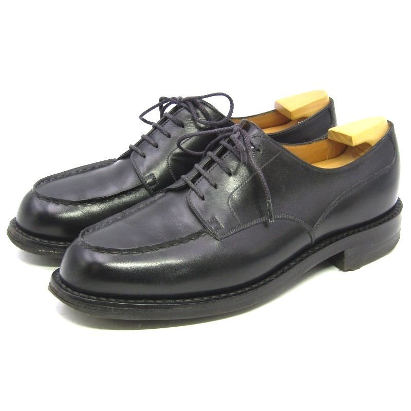 J.M.WESTON ジェイエムウエストン 5.5C ゴルフダービー 641 ボックスカーフ リッジウェイソール Golf derby 外羽根 ブラック 黒 35005635