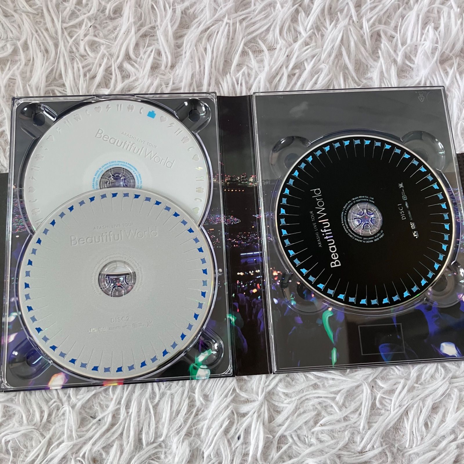 美品 嵐 ARASHI LIVE TOUR Beautiful World 初回限定盤 DVD3枚組