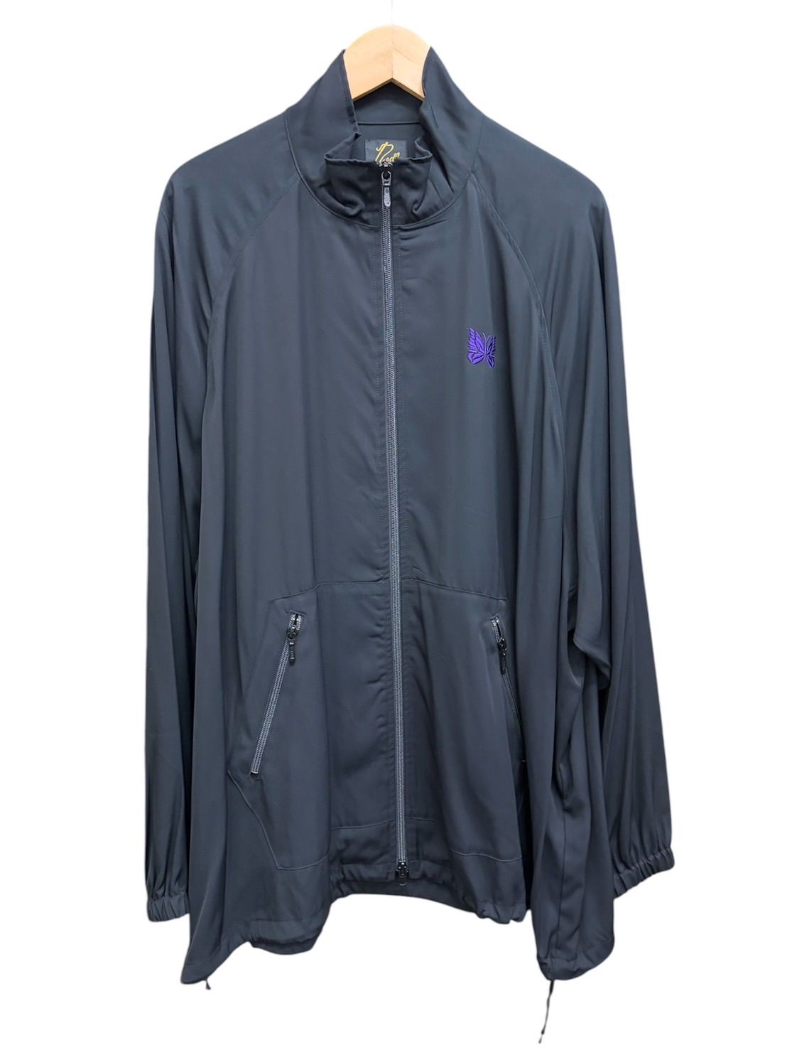 Needles BEAMS別注 ニードルズ ビームス jog jacket KP353 ブラック サイズL