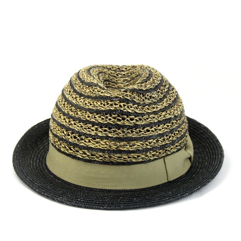 Borsalino ボルサリーノ ストローハット マニラ麻 140933-8075 天然草