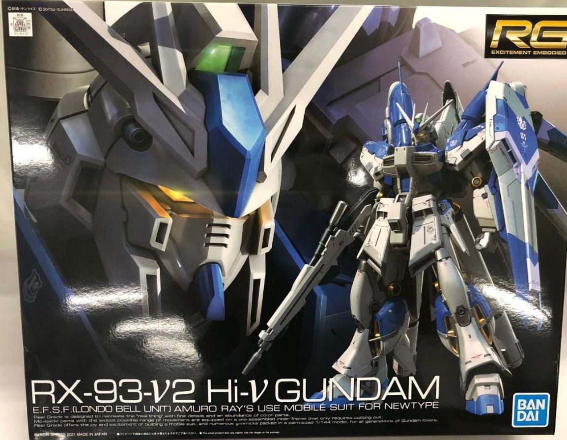RG 1/144 Hi-νガンダム プラモデル 『機動戦士ガンダム 逆襲のシャア ベルトーチカ・チルドレン』[BANDAI SPIRITS]