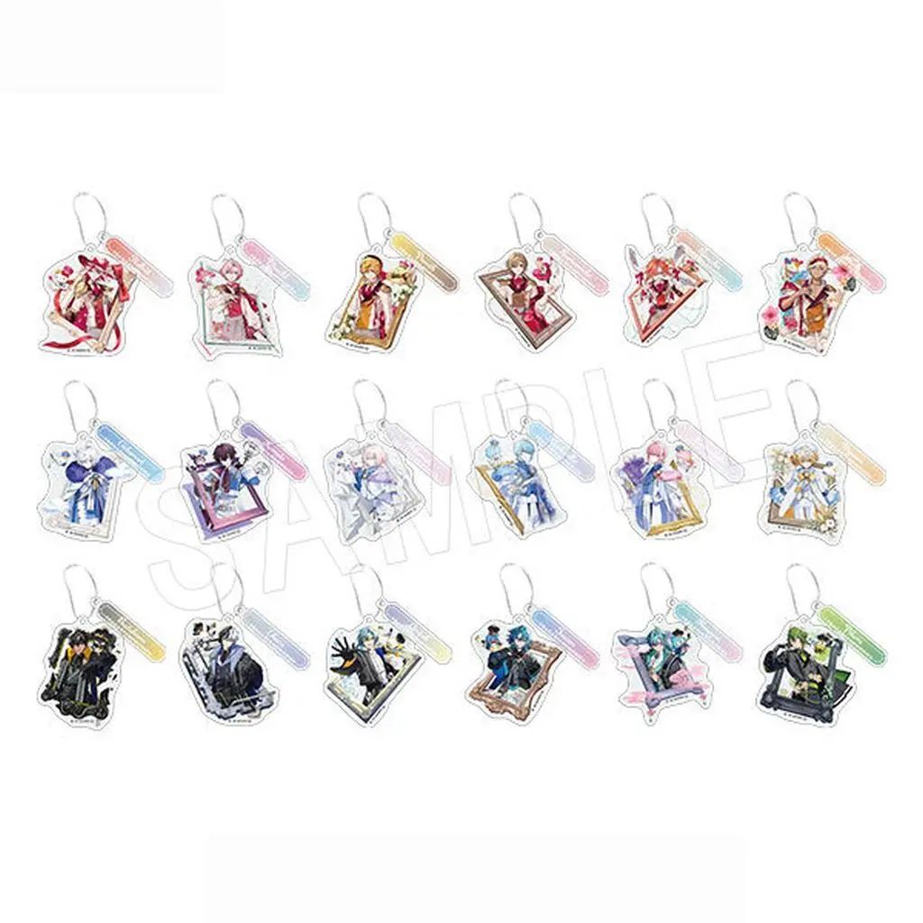 【新品】キーホルダー 【BOX】フラガリアメモリーズ トレーディング ラメアクリルキーホルダー 2nd Anniversary ver.
