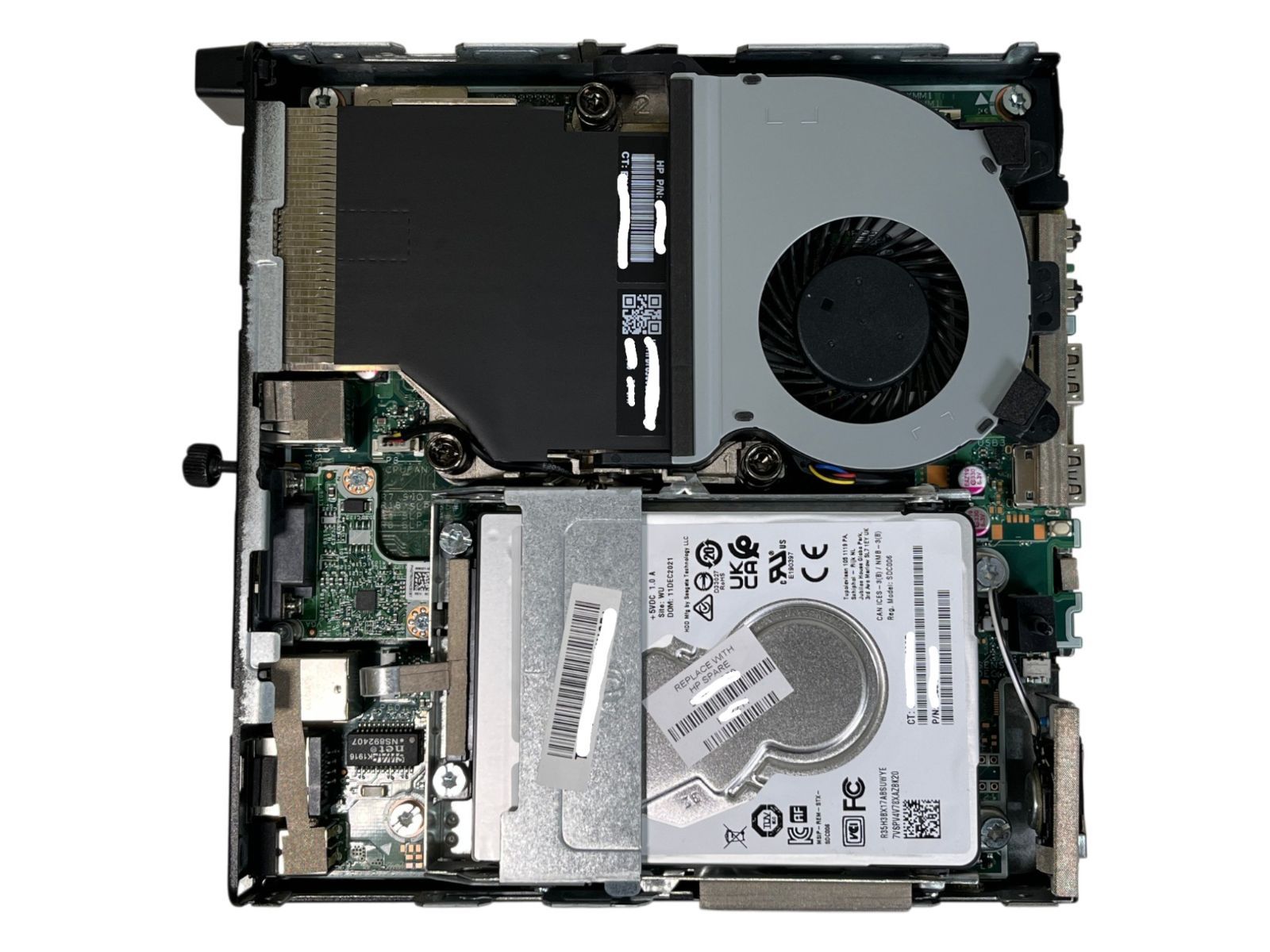 作業用デスクトップ / i5 / 16GB / SSD500GB＋HDD1TB ☆HP ProDesk 400 G4 DM (Japan) 高性能CPU i5-8500T(第8世代