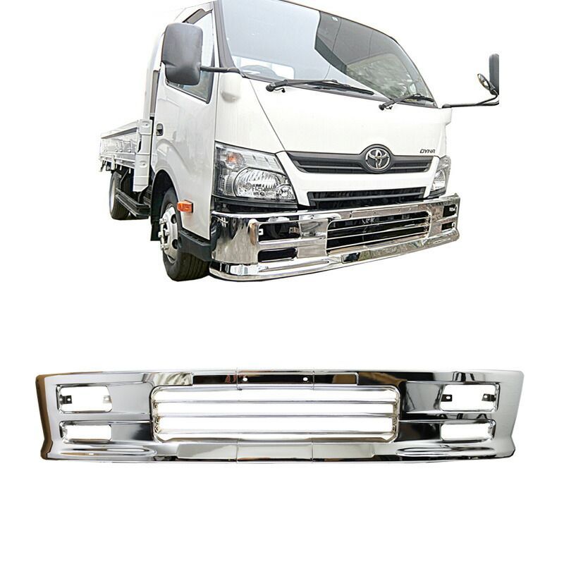 汎用バンパー 専用ステー付き 日野 デュトロ トヨタ トヨエース ダイナ