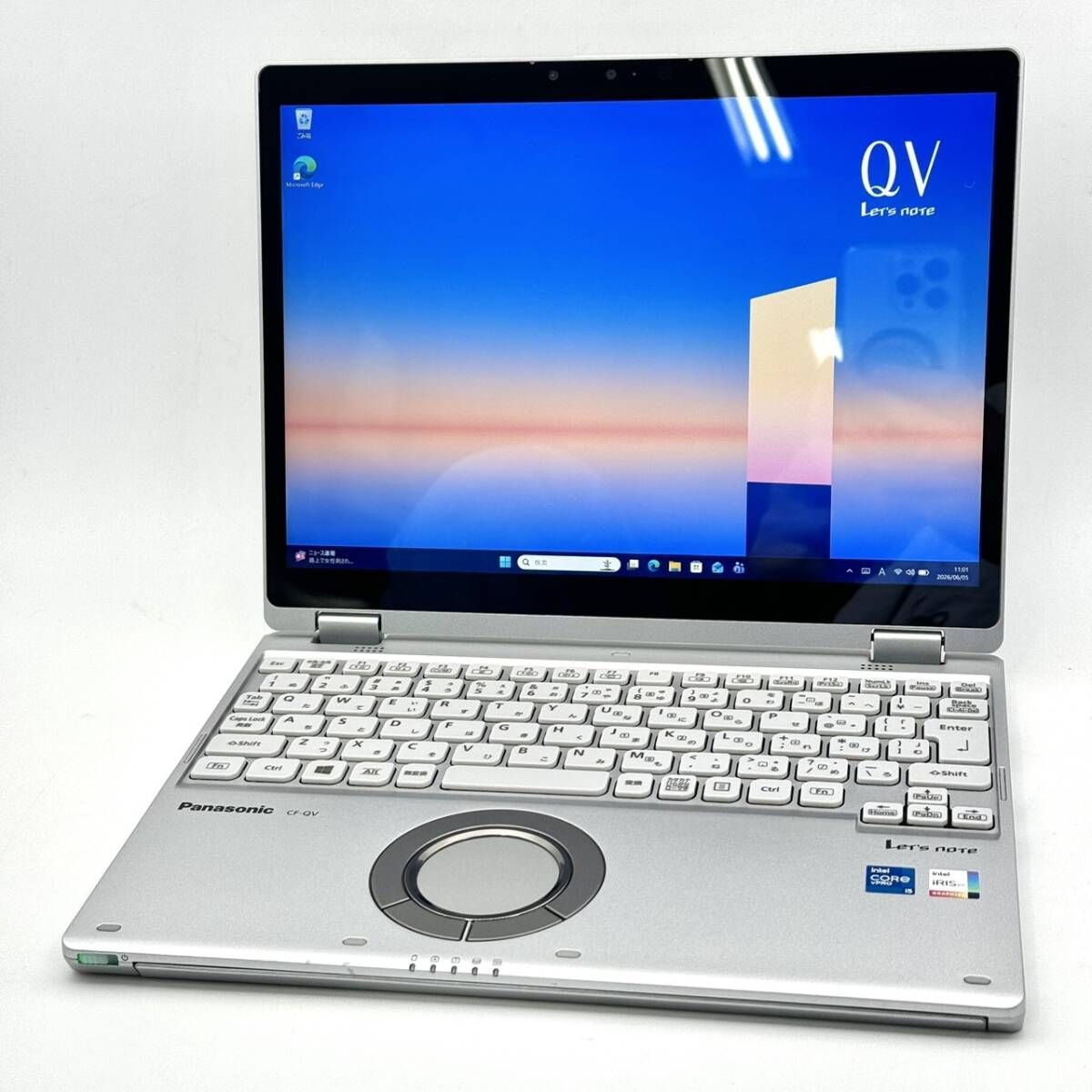 【Aランク】Panasonic Let’s note CF-QV1 RDAVS Core i5 1145G7 11世代 メモリ 16GB SSD 256GB 12インチ Office2024 Windows11 Pro