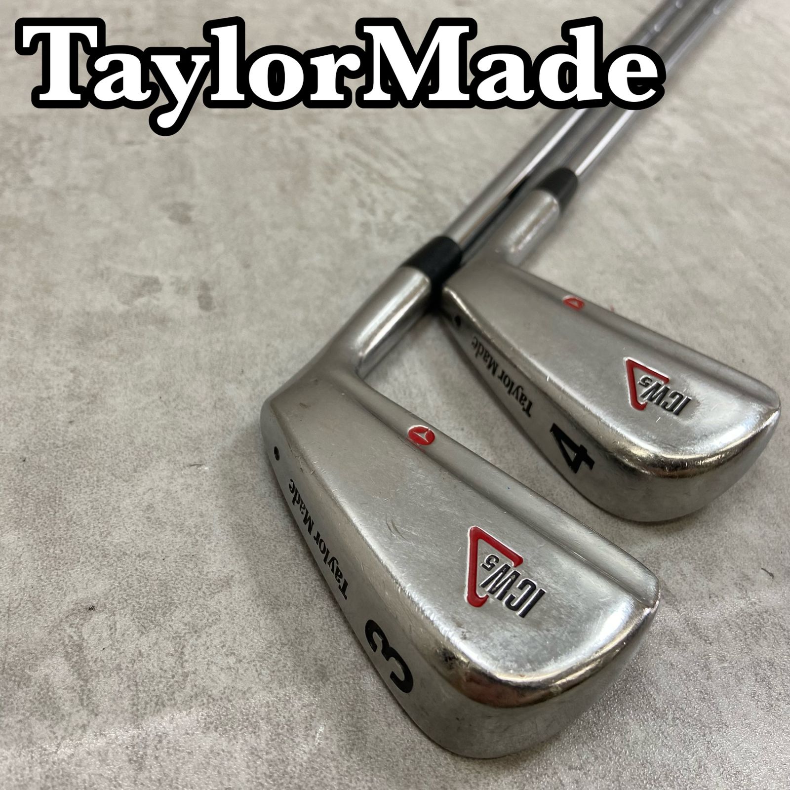 TaylorMade テーラーメイド ICW5 メンズゴルフ ロングアイアン2本 