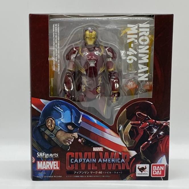 中古】未開封）S.H.Figuarts アイアンマン・マーク46[24] - メルカリ