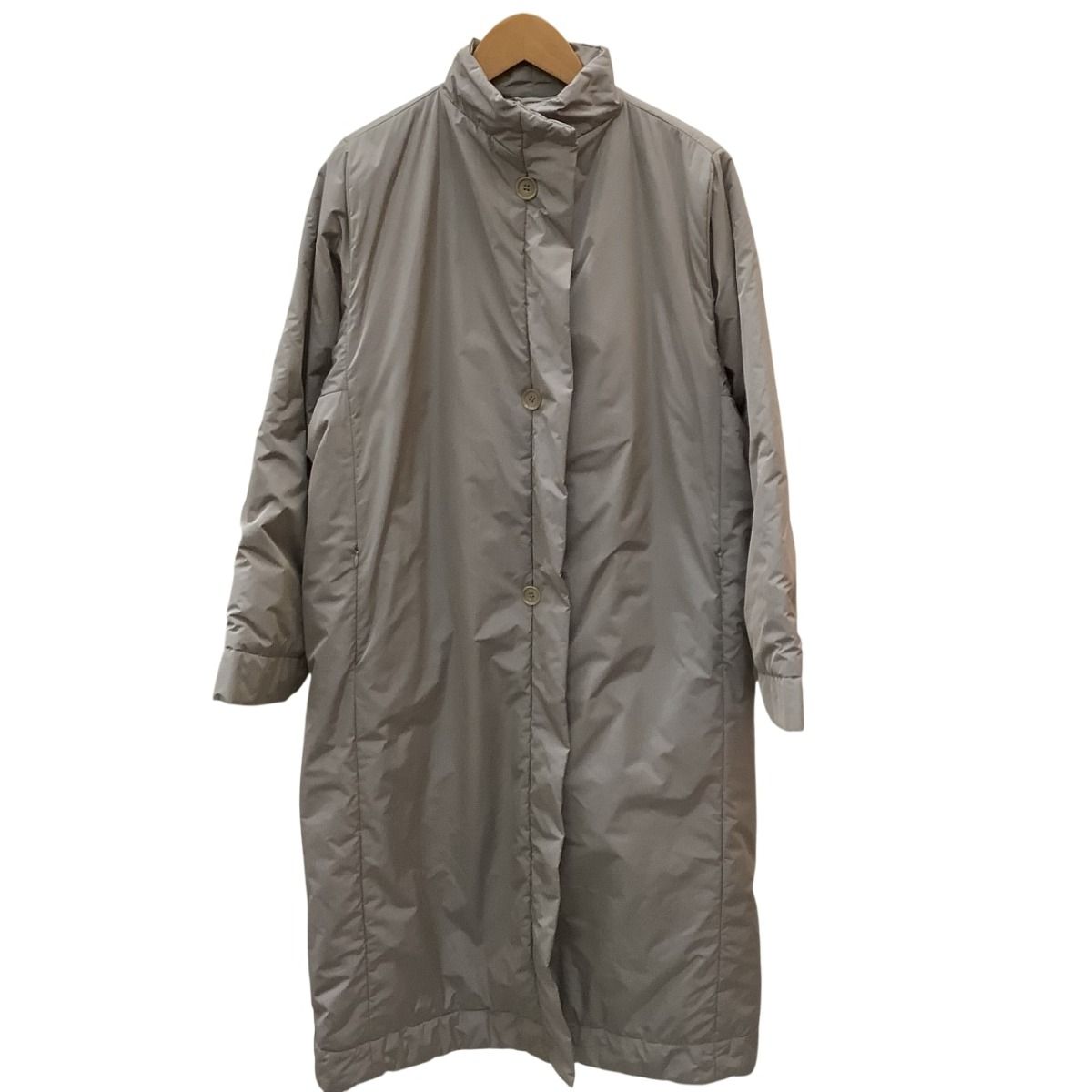 ♪♪MAX MARA マックスマーラー レディース ロングコート SIZE 42 ライトグレー