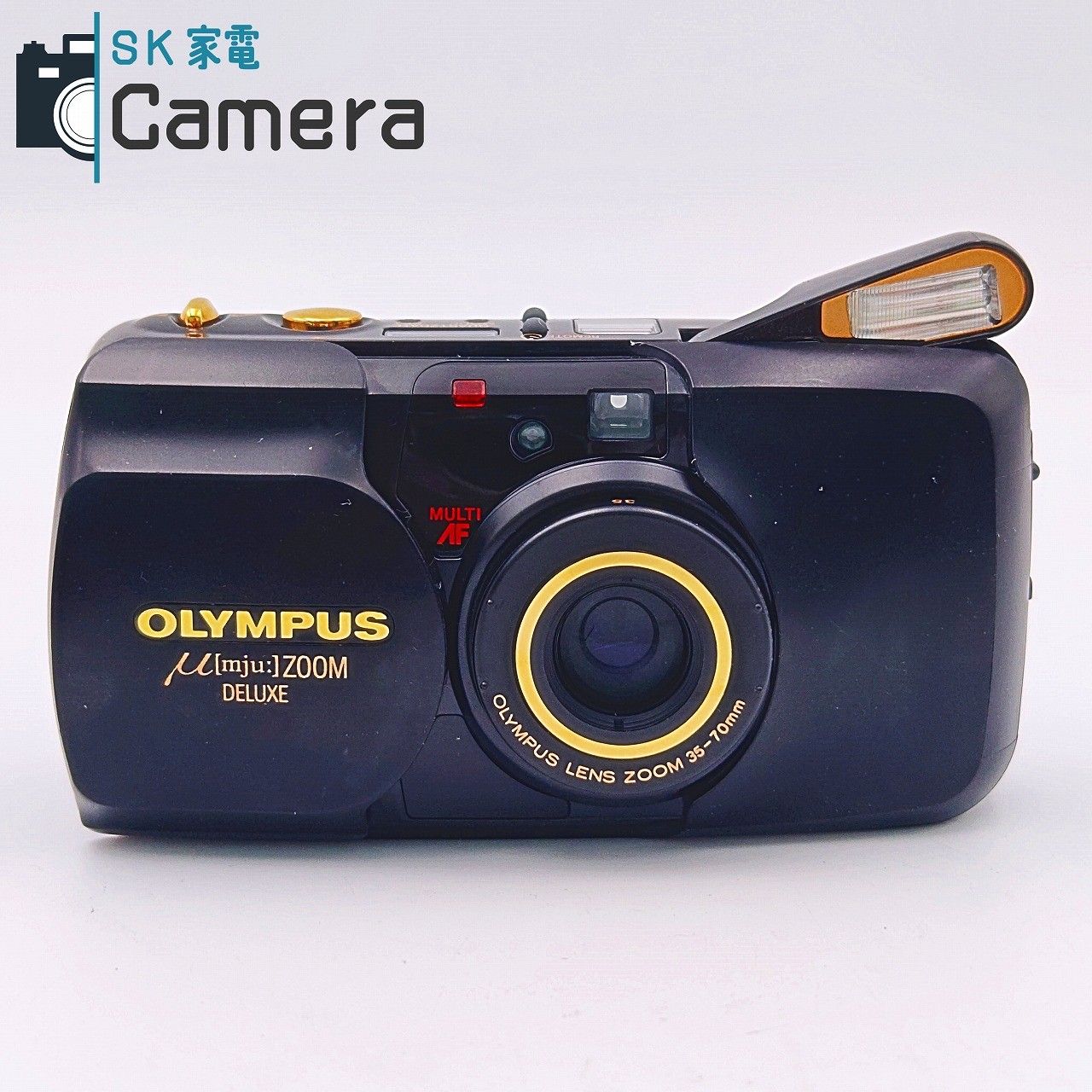 OLYMPUS μ [mju:] ZOOM DELUXE 35-70mm ブラック オリンパス ミュー