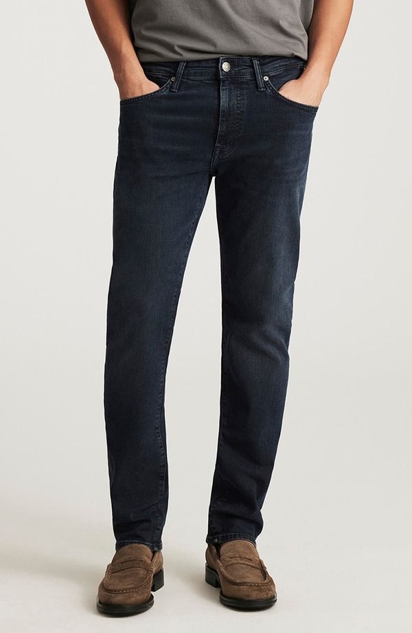 マーヴィ ジーンズ メンズ ボトムス デニムパンツ ストレート Mavi Jeans Marcuslim Straight Leg Jeans Ink Williamsburg