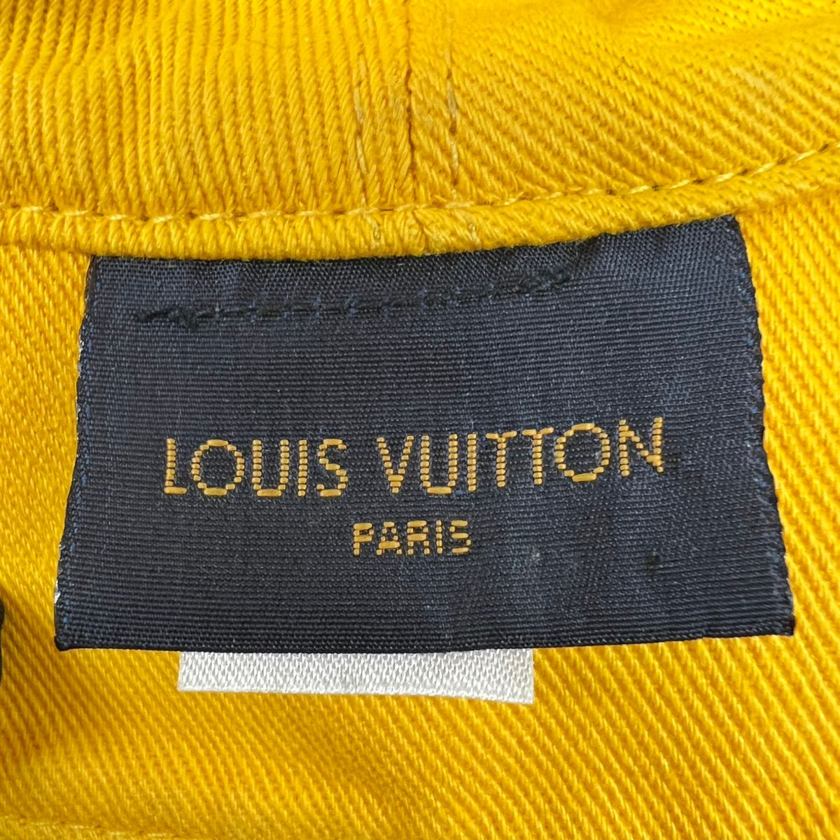 LOUIS VUITTON 極美品 ルイヴィトン シャポー モノグラムデニム バケット ハット M76209 モノグラム TO0230 コットン ブラック イエロー #L l帽子 ボブハット ヴィトン Aランク 中古 鑑定済 LOUIS VUITTON 極美品 ルイヴィトン シャポー モノグラムデニム バケット ハット M76209 モノグラム TO0230 コットン ブラック イエロー #L l帽子 ボブハット ヴィトン Aランク 中古 鑑定済
