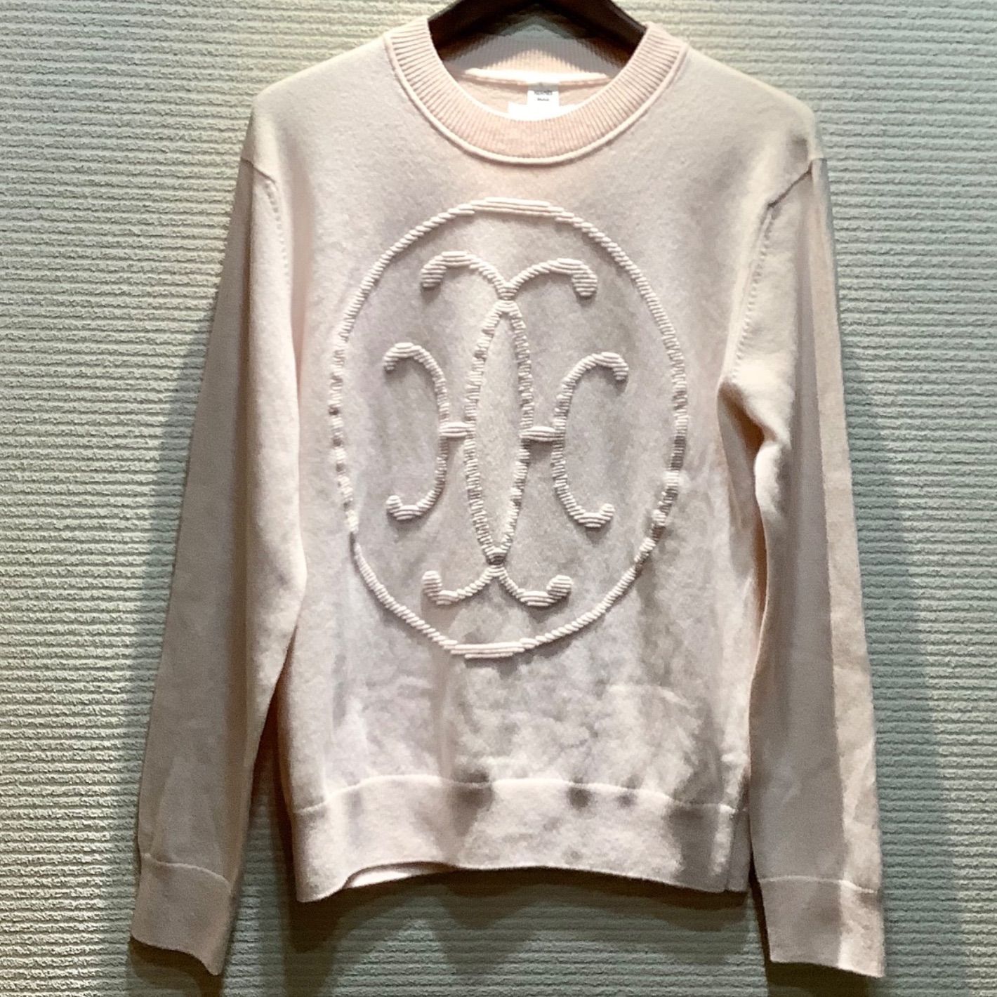 エルメス HERMES 26年 Hリフト ロングスリーブニット カシミヤ 
