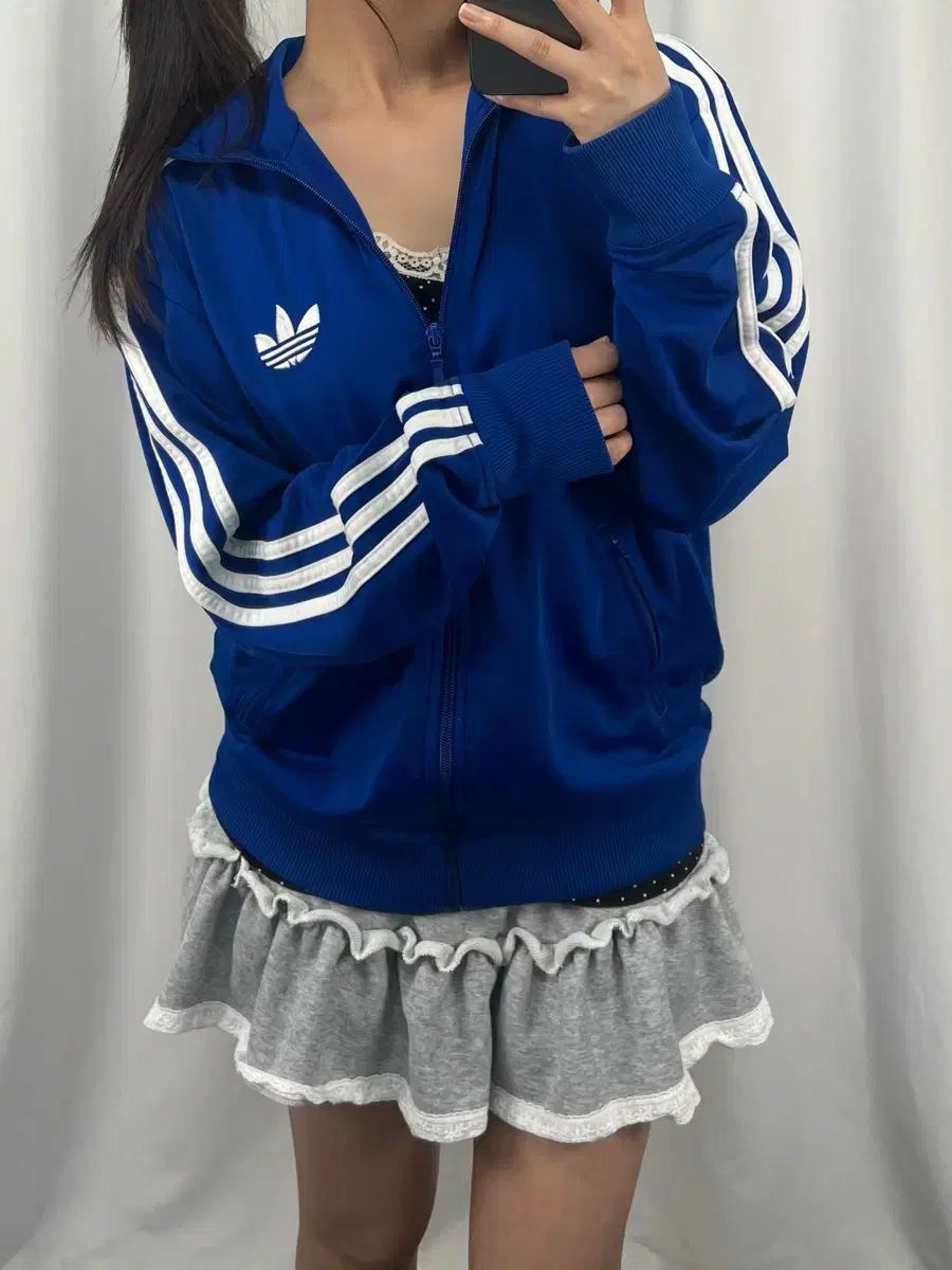 アディダス ブルー ファイヤーバード ジャージ