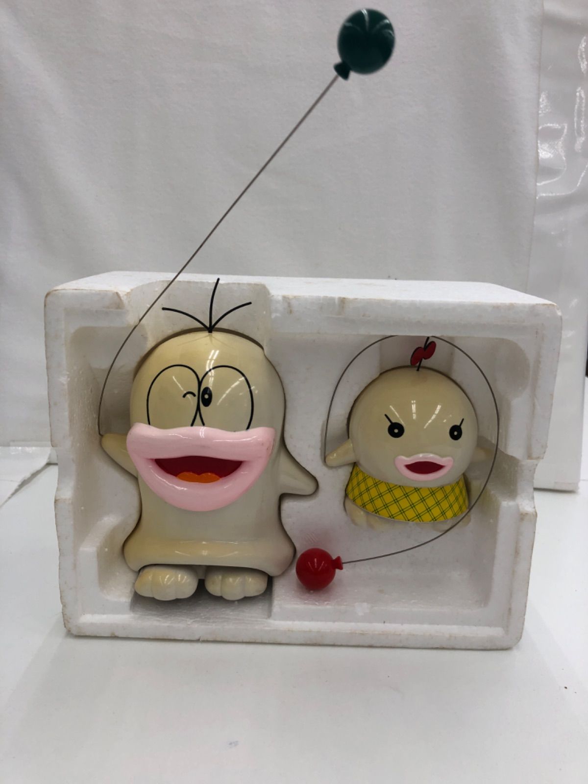 中古 現状品］BANDAI バンダイ ラジオコントロール オバケのQ太郎＆P子