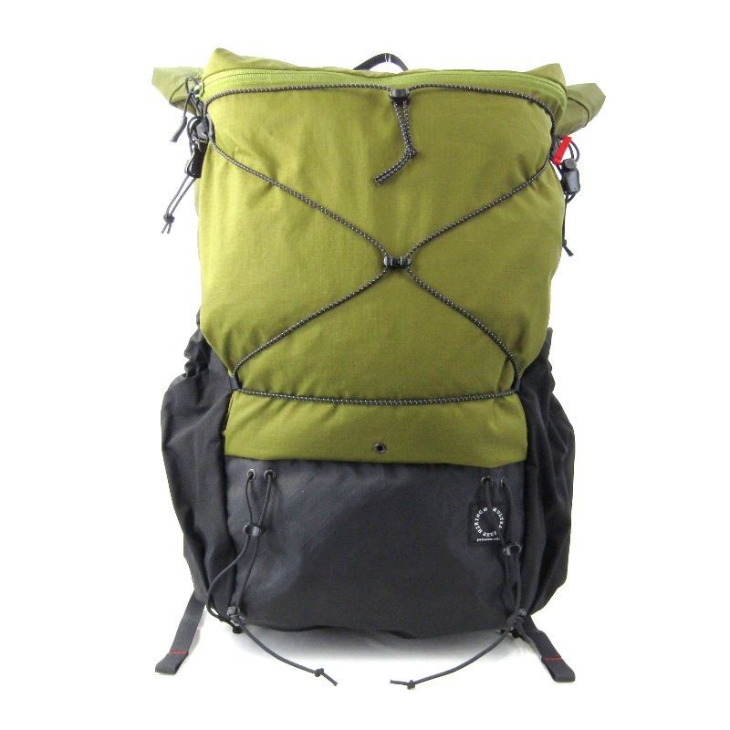 未使用 山と道 ヤマトミチ バックパック MINI 25-30L 2026年 ミニ PERTEX ザック リュック ミニマリストパッド内臓 Fir Green M 47000119