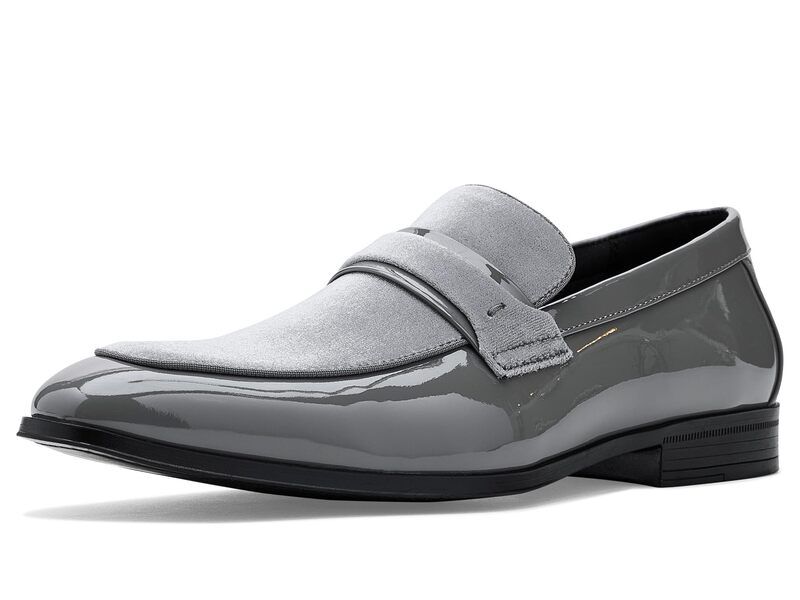 ステイシーアダムス メンズ シューズ オックスフォード Stacy Adamspratley Saddle SlipOn Gray グレー