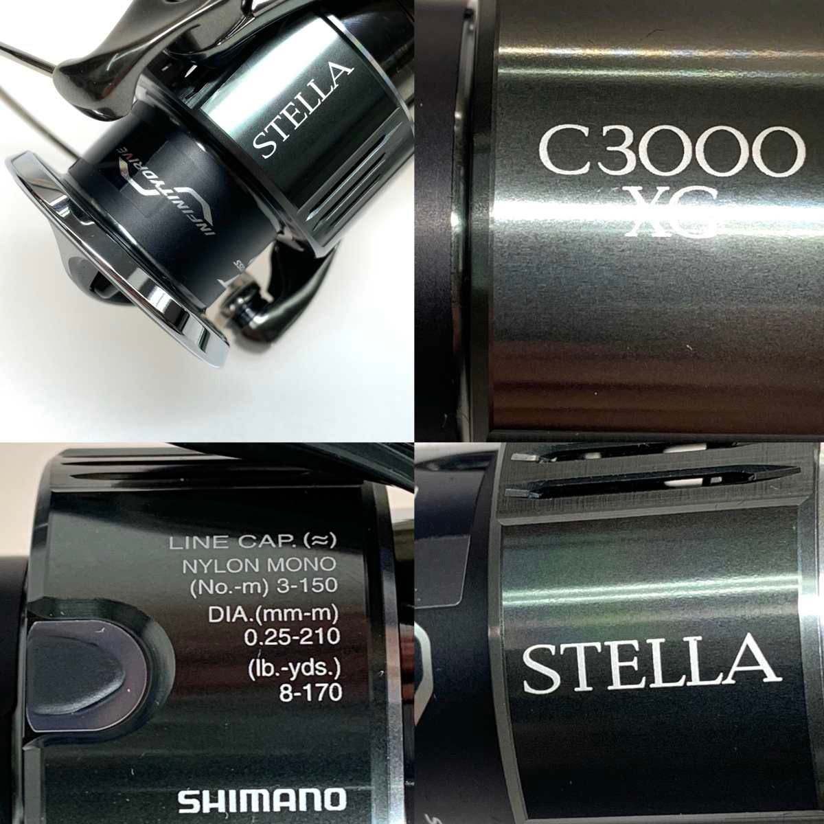 SHIMANO シマノ スピニングリール 22ステラ C3000XG 043924