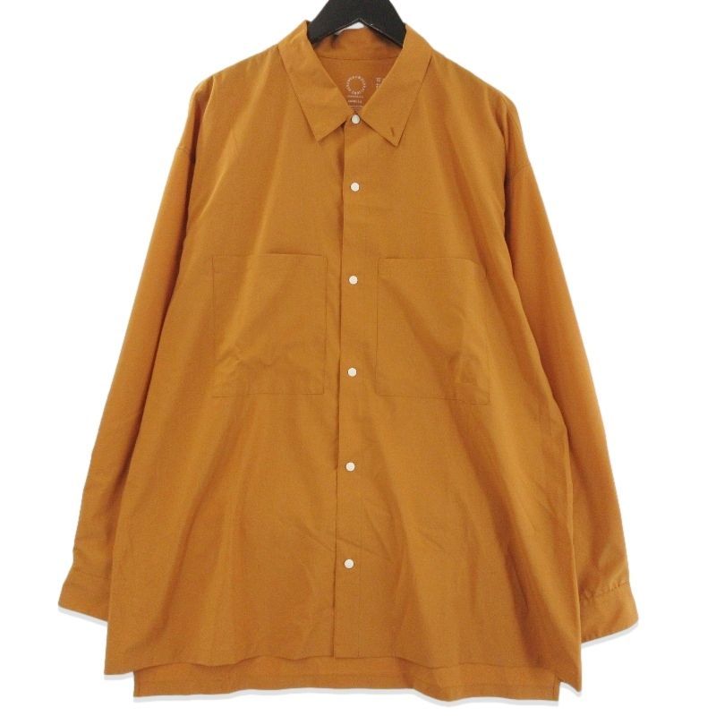 未使用 山と道 ヤマトミチ UL Big Pocket Shirt 2026 ウルトラライト ビッグポケットシャツ 長袖シャツ Cinnamon XL 71015913