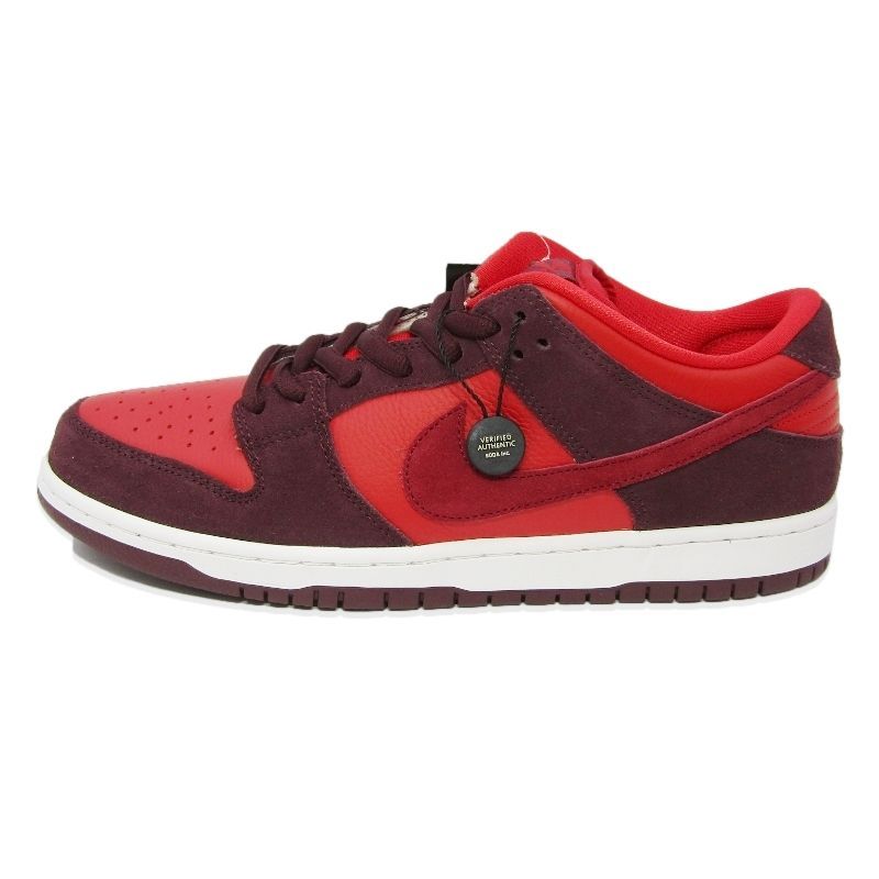 未使用 NIKE ナイキ 29cm SB DUNK LOW PRO CHERRY DM0807-600 2021年製 スケートボーディング ダンク ローカット  レッド  88000058 未使用 NIKE ナイキ 29cm SB DUNK LOW PRO CHERRY DM0807-600 2021年製
