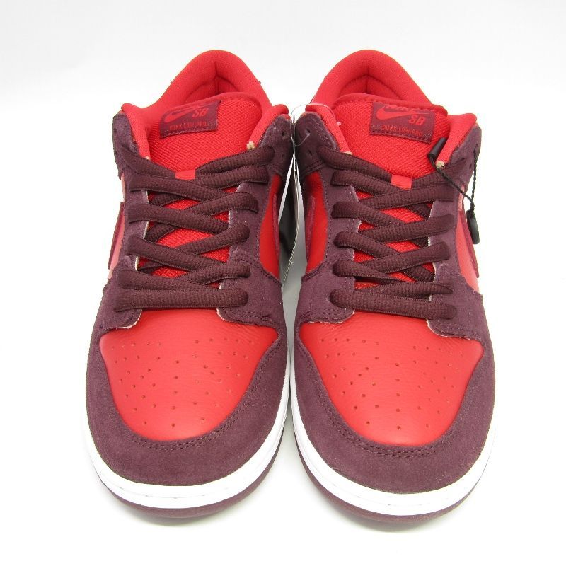 未使用 NIKE ナイキ 29cm SB DUNK LOW PRO CHERRY DM0807-600 2021年製 スケートボーディング ダンク ローカット  レッド  88000058 未使用 NIKE ナイキ 29cm SB DUNK LOW PRO CHERRY DM0807-600 2021年製
