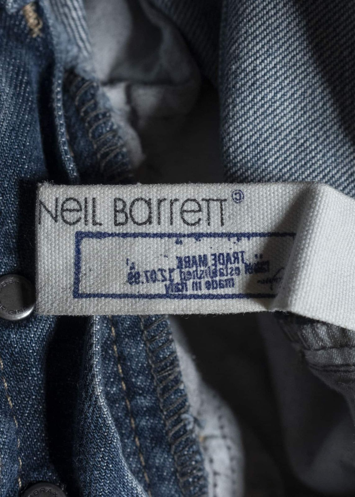 Neil Barrett ニールバレット 切り替えデニムパンツ デニムパンツ 3