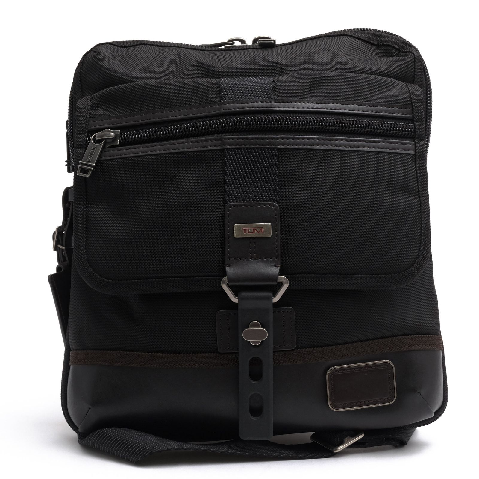 トゥミ／TUMI バッグ ショルダーバッグ 鞄 メンズ 男性 男性用 ナイロン レザー 革 本革 ブラック 黒 222304HK2 ALPHA BRAVO ANNAPOLIS ZIP FLAP HICKORY アルファブラボ アナポリス・ジップ・フラップ メ