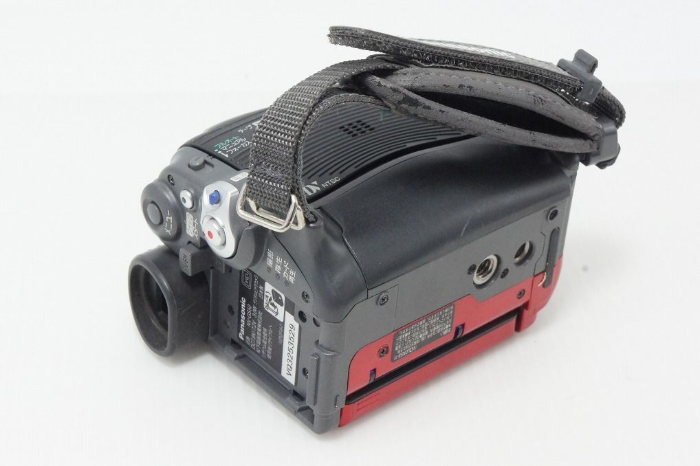 良品 Panasonic パナソニック NV-GS50K デジタルビデオカメラ レッド