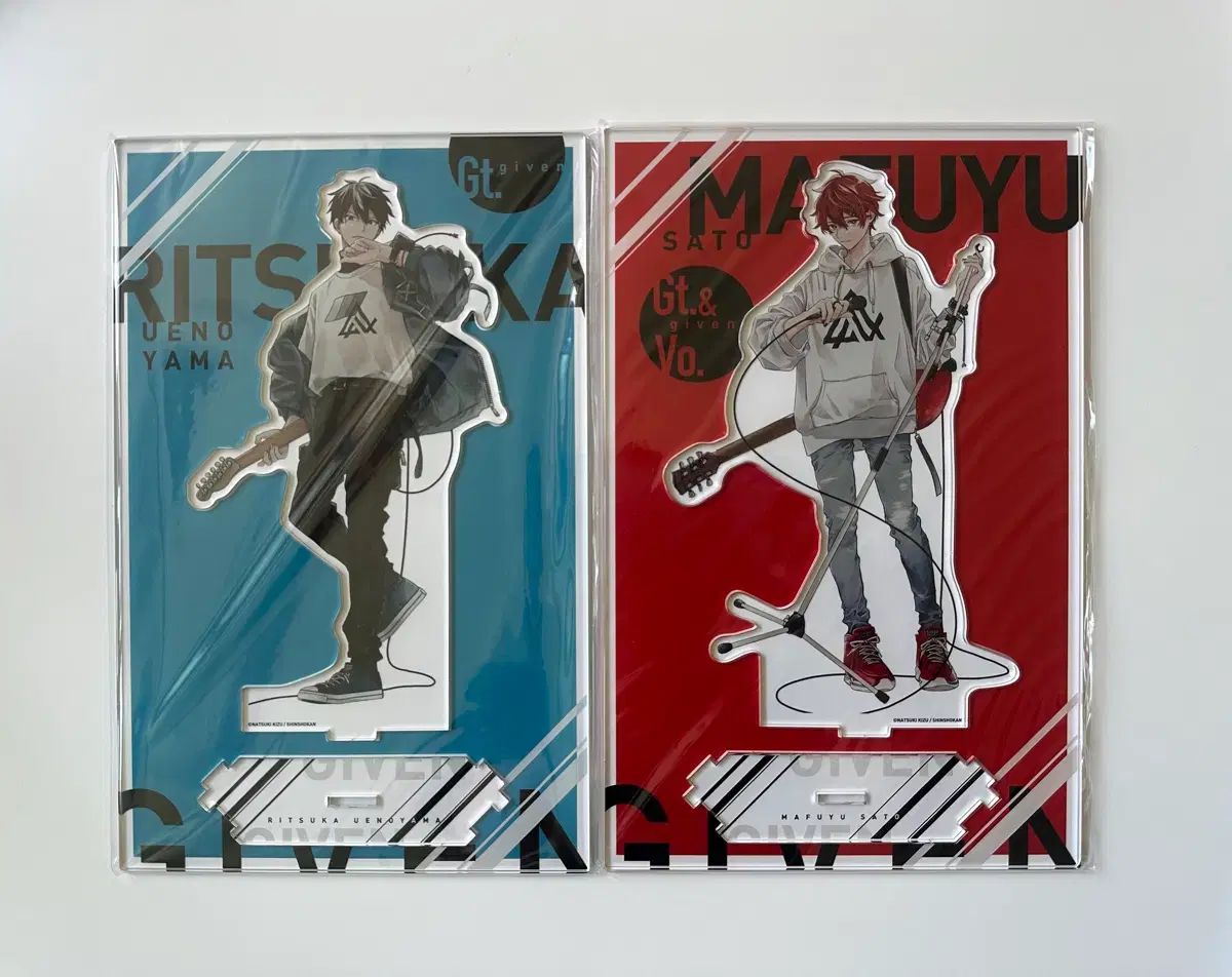 (まとめ) GIVEN 原画展 アクリルスタンド 律 朝比奈まふゆ 未開封