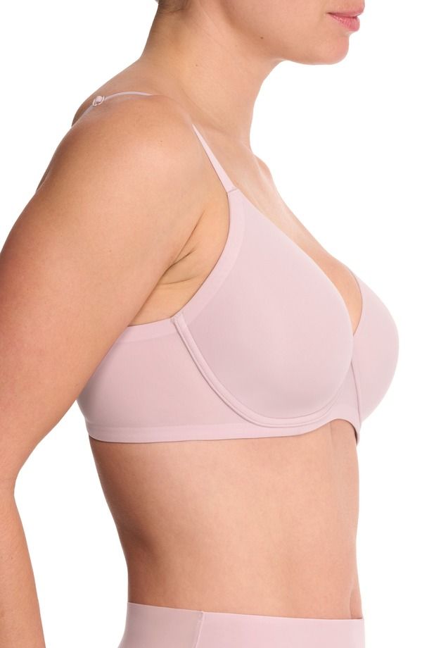ナトリ レディース トップス Tシャツ Natori Cloud Comfort Full Fit Back Smoothing TShirt Bra Misty Orchid