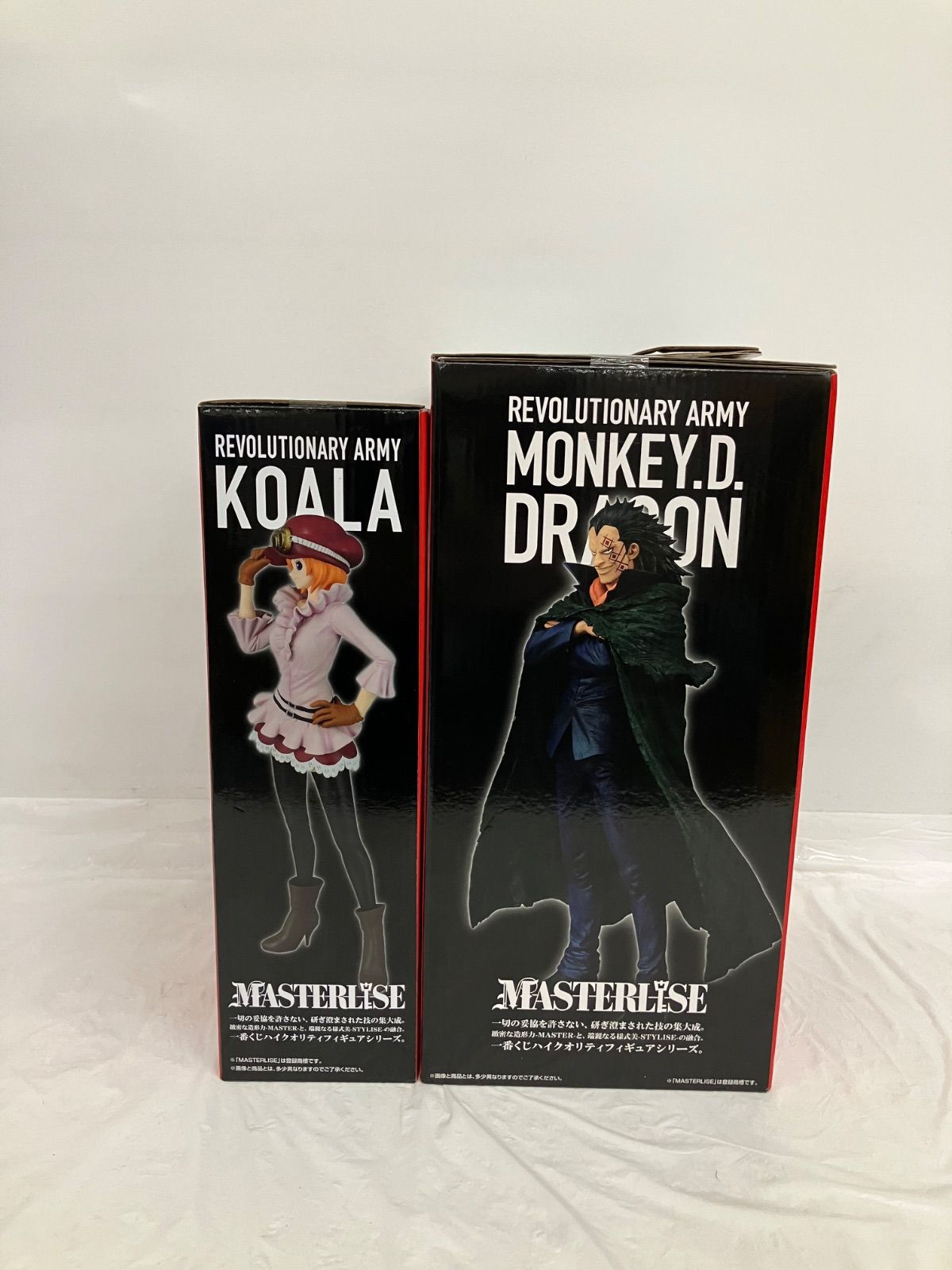 一番くじ ワンピース ONE PIECE 革命の炎 フィギュア 2種セット LF6241