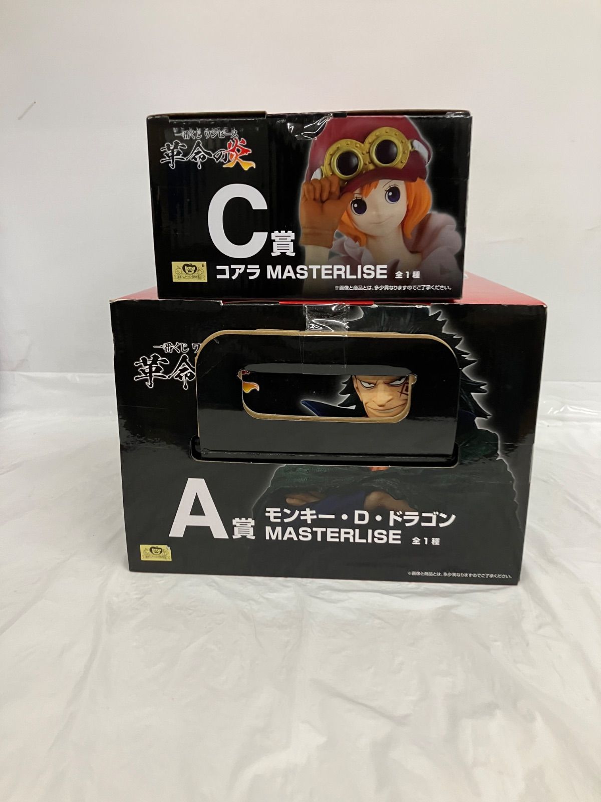 一番くじ ワンピース ONE PIECE 革命の炎 フィギュア 2種セット LF6241