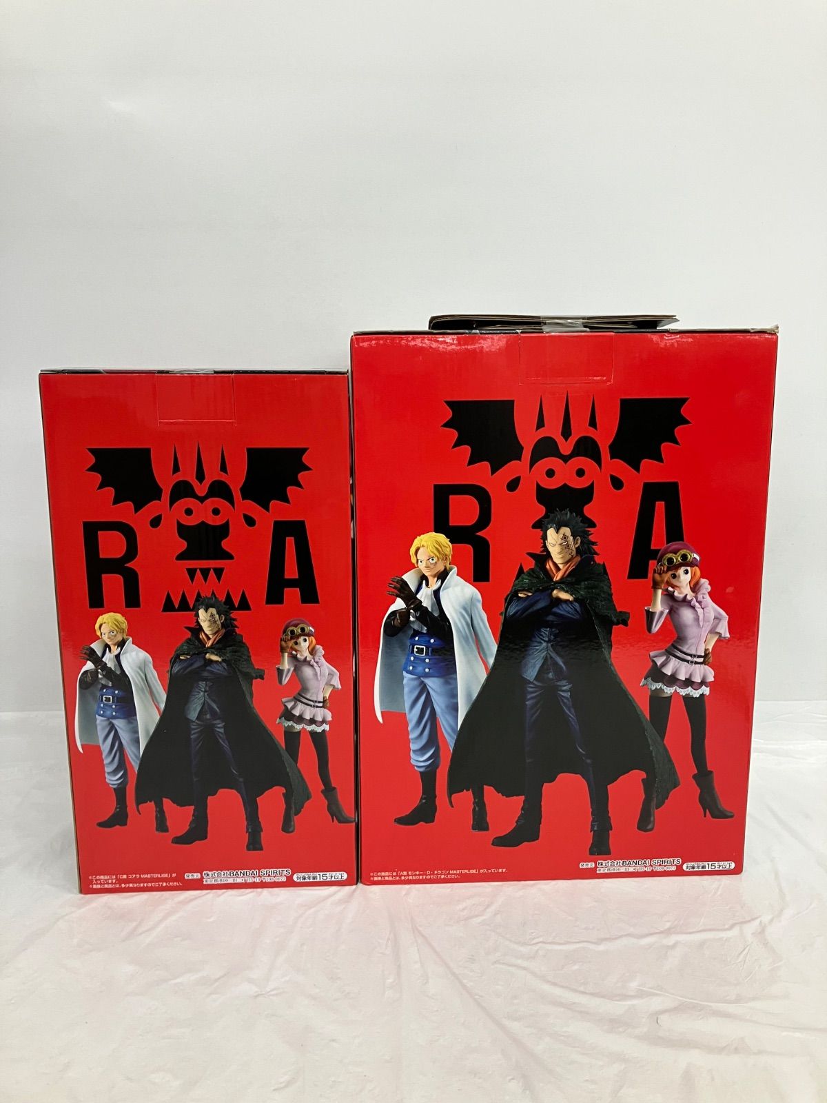 一番くじ ワンピース ONE PIECE 革命の炎 フィギュア 2種セット LF6241