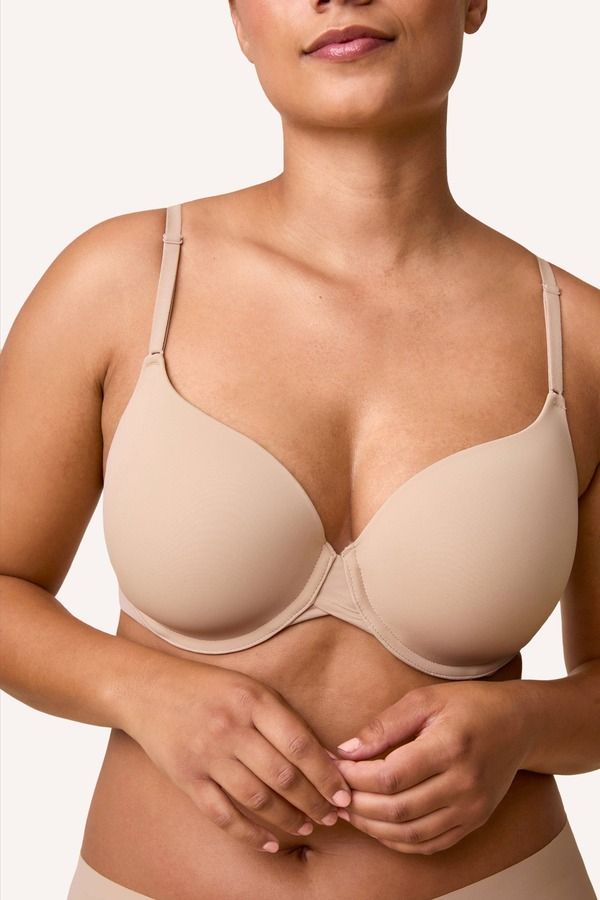 ハーパーワイルド レディース トップス Tシャツ Harper Wilde Base TShirt Bra Beige ベージュ