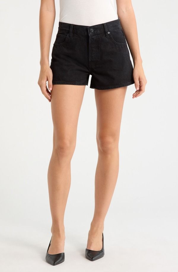 フレーム レディース ボトムス デニムパンツ ショートパンツ FRAME The Hang Denim Shorts Axiom デニム