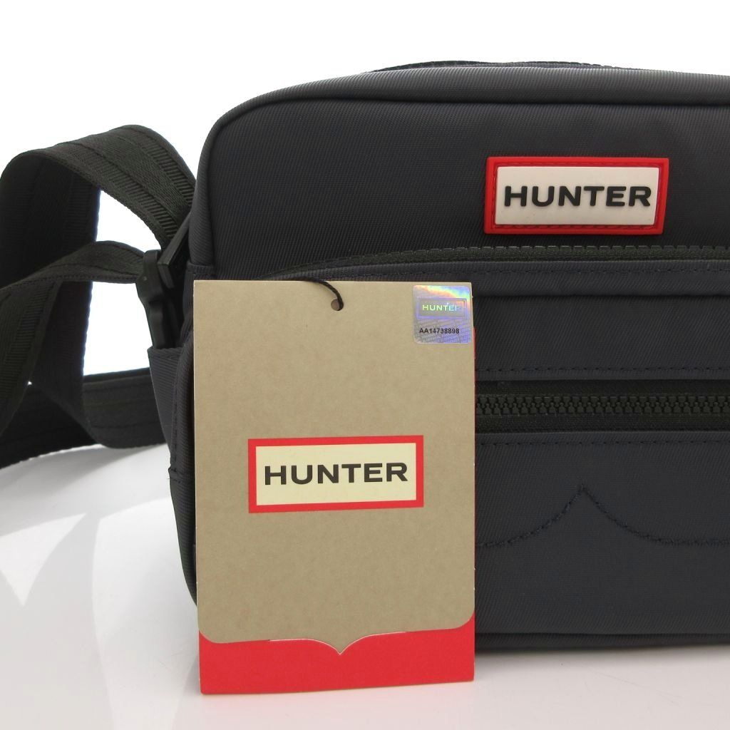ハンター HUNTER タグ付き ナイロンカメラバッグ ショルダー 2WAY 斜め 