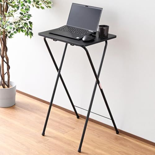 ☆新品☆山善(YAMAZEN) テーブル ミニ 折りたたみ式 サイドテーブル