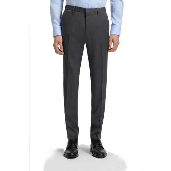 ボス メンズ ボトムス カジュアルパンツ ストレート Boss Mens Wenten Straight Leg Trousers Dark Grey グレー